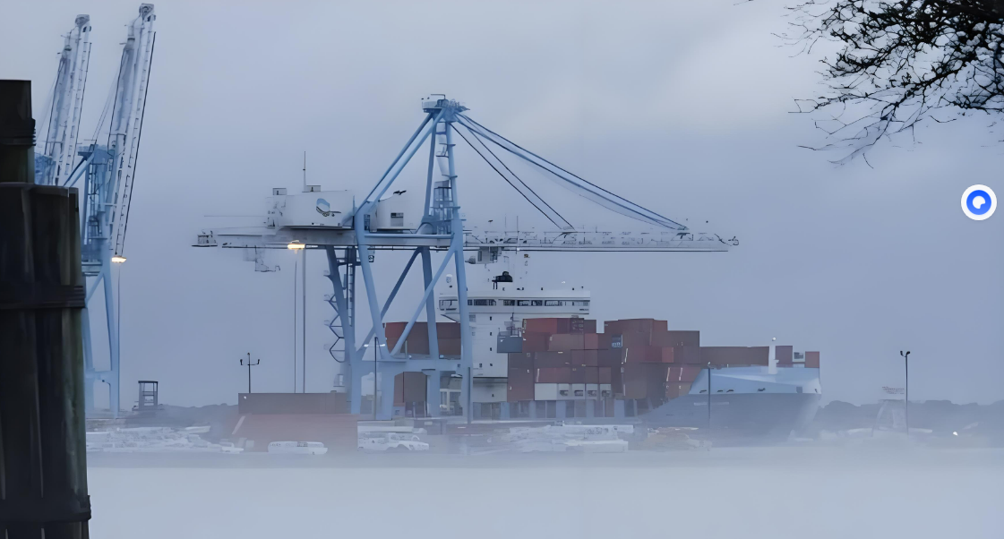 突发！集装箱落海！极端天气突袭，港口停运、物流延误